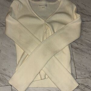 Aeropostale Women's Ivory Cardigan